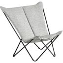Lafuma SPHINX Lounge Chair Sunbrella Granite