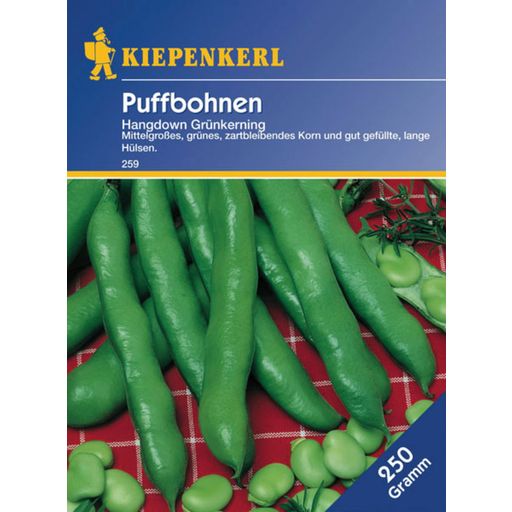 Puffbohnen "Hangdown Grünkernig" (Mega-Pack)