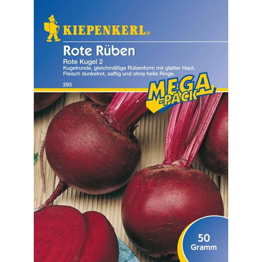 Kiepenkerl Rote Rübe "Rote Kugel 2" (Mega-Pack)