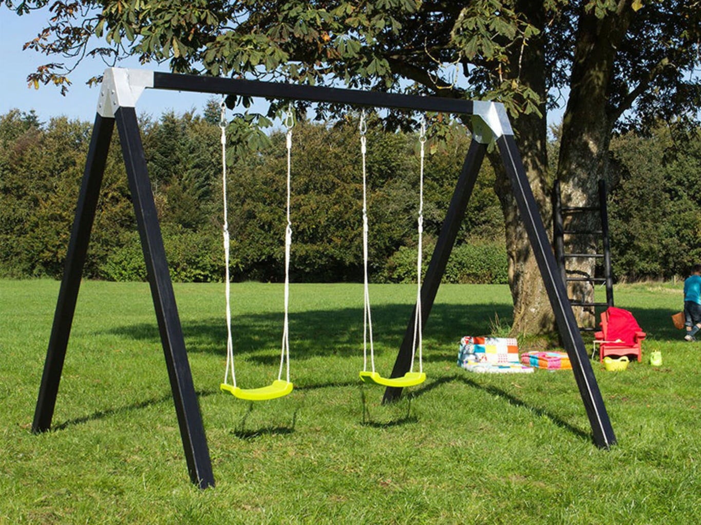 PLUS A/S Swing Seat Black