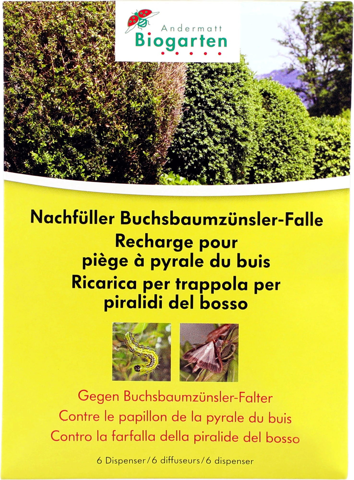 Andermatt Biogarten Box Tree Moth Trap Refill Set