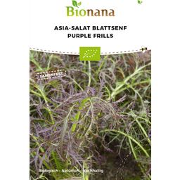 Biologische Aziatische Salade “Purple Frills” - 1 Verpakking
