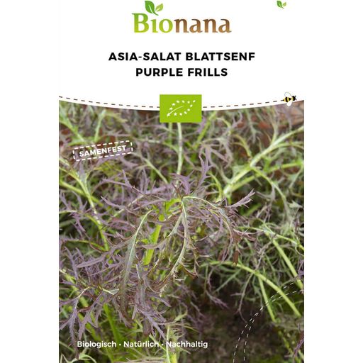Bionana Bio Asiasalat „Purple Frills“ - 1 Pkg
