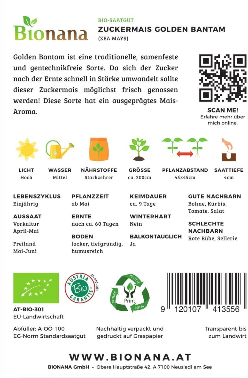 Bionana Bio sladka koruza 