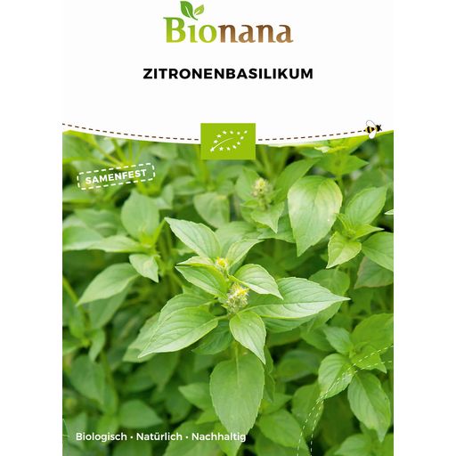 Bionana Organic Lemon Basil - 1 Pkg