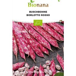 Bionana Fasola szparagowa  „Borlotto Rosso“ bio