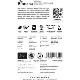Bionana Mályvarózsa Bio vadvirág  - 1 csomag