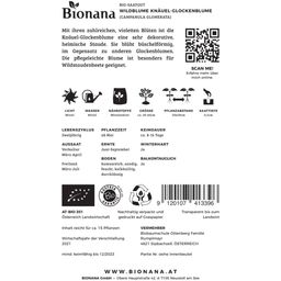Bionana Csomós harangvirág Bio vadvirág - 1 csomag