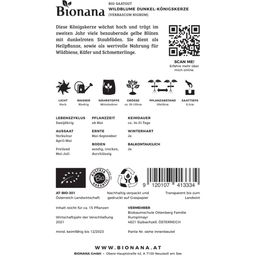 Bionana Organic Dark Mullein - 1 Pkg