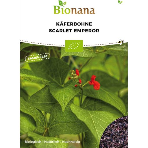 Bionana Bio Käferbohne „Scarlet Emporer“ - 1 Pkg