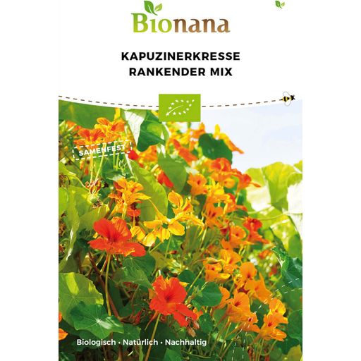Bionana Organic Nasturtium Mix - 1 Pkg