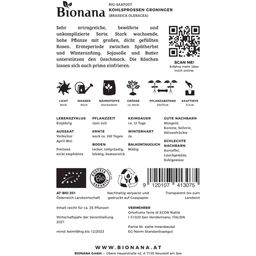 Bionana Bio Kohlsprossen „Groninger“ - 1 Pkg