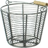 Strömshaga Wire Basket with Handle - Cone Shaped