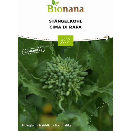 Bionana Bio stebelni ohrovt „Cima di Rapa“ - 1 pkt.