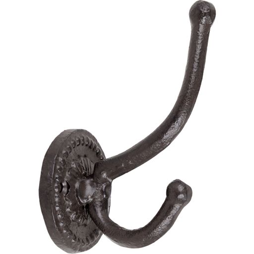 Strömshaga Coat Hook - Antique Brown / Cast Iron - 1 item