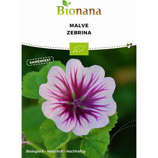 Bionana Bio Malve „Zebrina“ - 1 Pkg