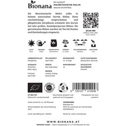 Bionana Bio mauritániai mályva - 1 csomag