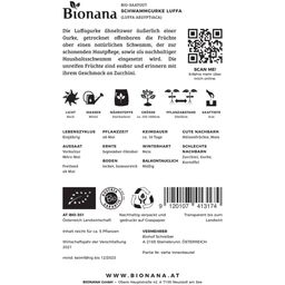 Bionana Bio luffa tök - 1 csomag