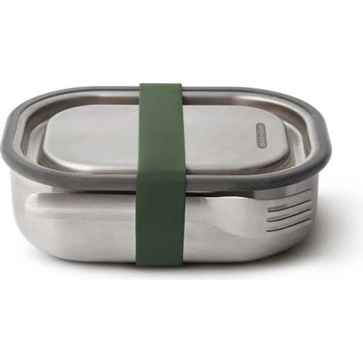 black + blum Edelstahl Lunch Box klein - Olive