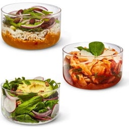 black + blum Glass Lunch Bowl (Slate) - 750 ml