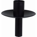 Candlestick for a Bottle, black