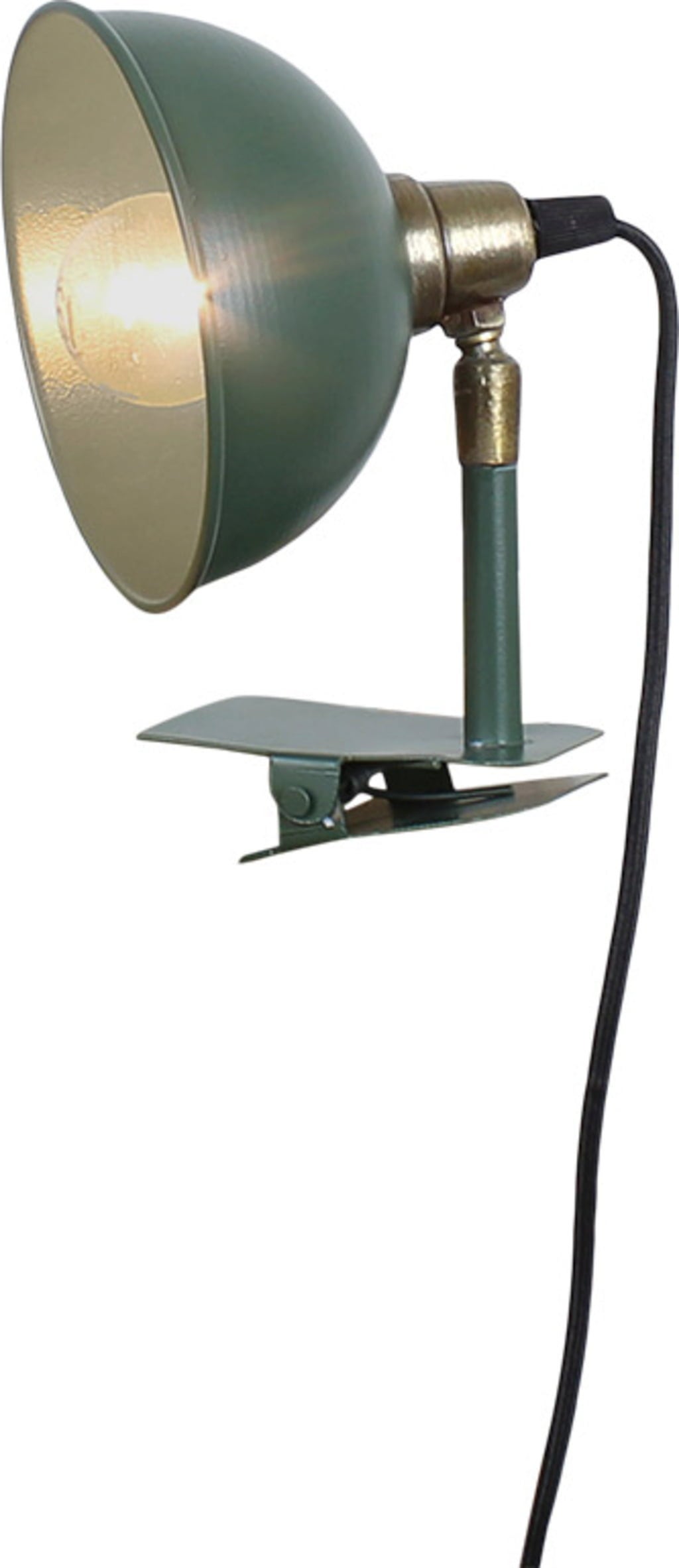 Strömshaga Pelle Lamp with Clipc - green
