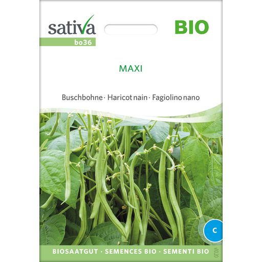 Sativa Bio grmičast fižol 