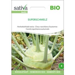 Sativa Bio Herbstkohlrabi weiss "Superschmelz"