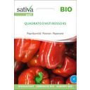 Sativa Peperone Bio - Quadrato D'Asti Rosso Rs - 1 conf.