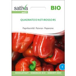 Sativa Peperone Bio - Quadrato D'Asti Rosso Rs - 1 conf.