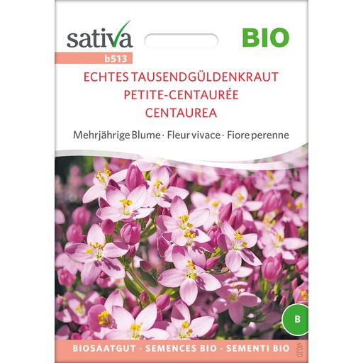 Sativa Bio "Kis ezerjófű" évelő virág - 1 csomag