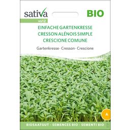 Sativa Bio Gartenkresse "Einfache Gartenkresse"