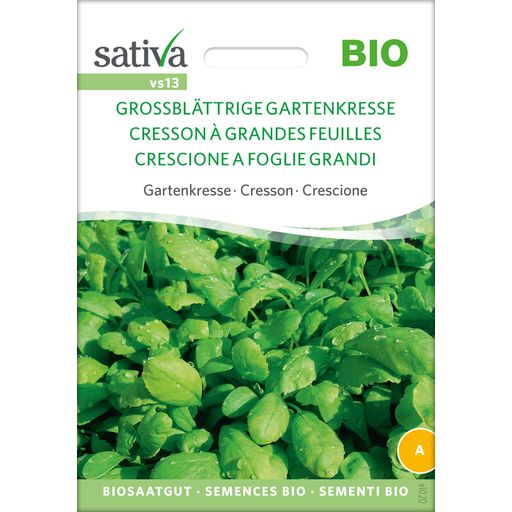 Sativa Crescione Bio a Foglie Grandi - 1 conf.