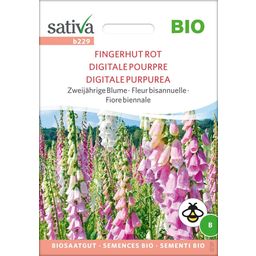 Sativa Bio Zweijährige Blume "Fingerhut Rot"
