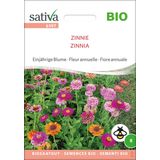 Sativa Biologische Eenjarige Bloem "Zinnia"