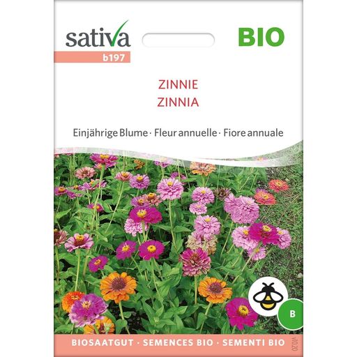 Sativa Fiore Annuale -  Zinnia Bio - 1 conf.