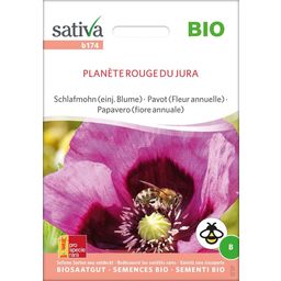 Sativa Pavot "Planète Rouge du Jura" Bio