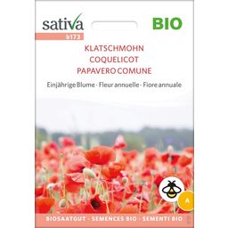 Sativa Fiore Annuale -  Papavero Comune Bio - 1 conf.