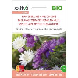 Sativa "Paper Flower Mix" Organic Annual Flower