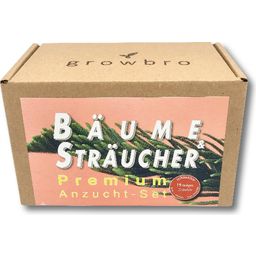 growbro Bäume & Sträucher "Premium" Anzucht-Set
