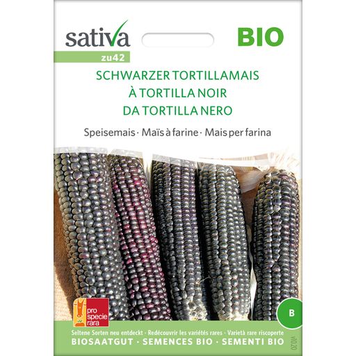 Sativa Organic Black Tortilla Corn - 1 Pkg