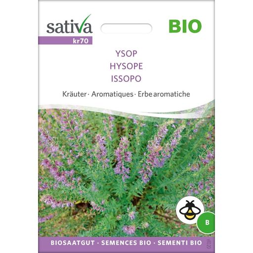 Sativa Organic Hyssop - 1 Pkg