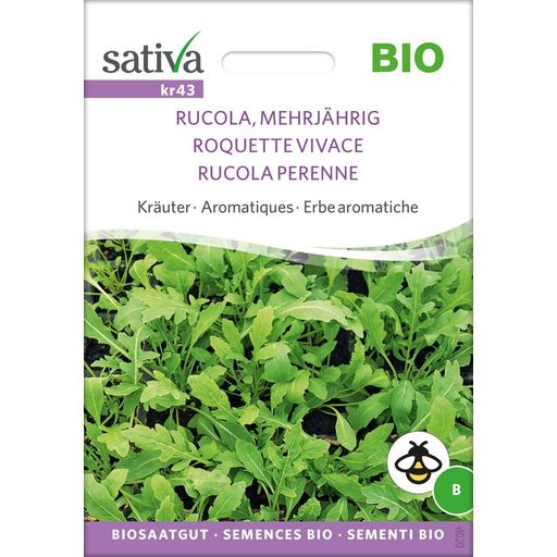 Sativa Erbe Aromatiche - Rucola Perenne Bio - 1 conf.