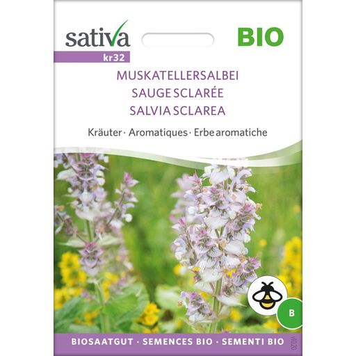Sativa Erbe Aromatiche - Salvia Sclarea Bio - 1 conf.