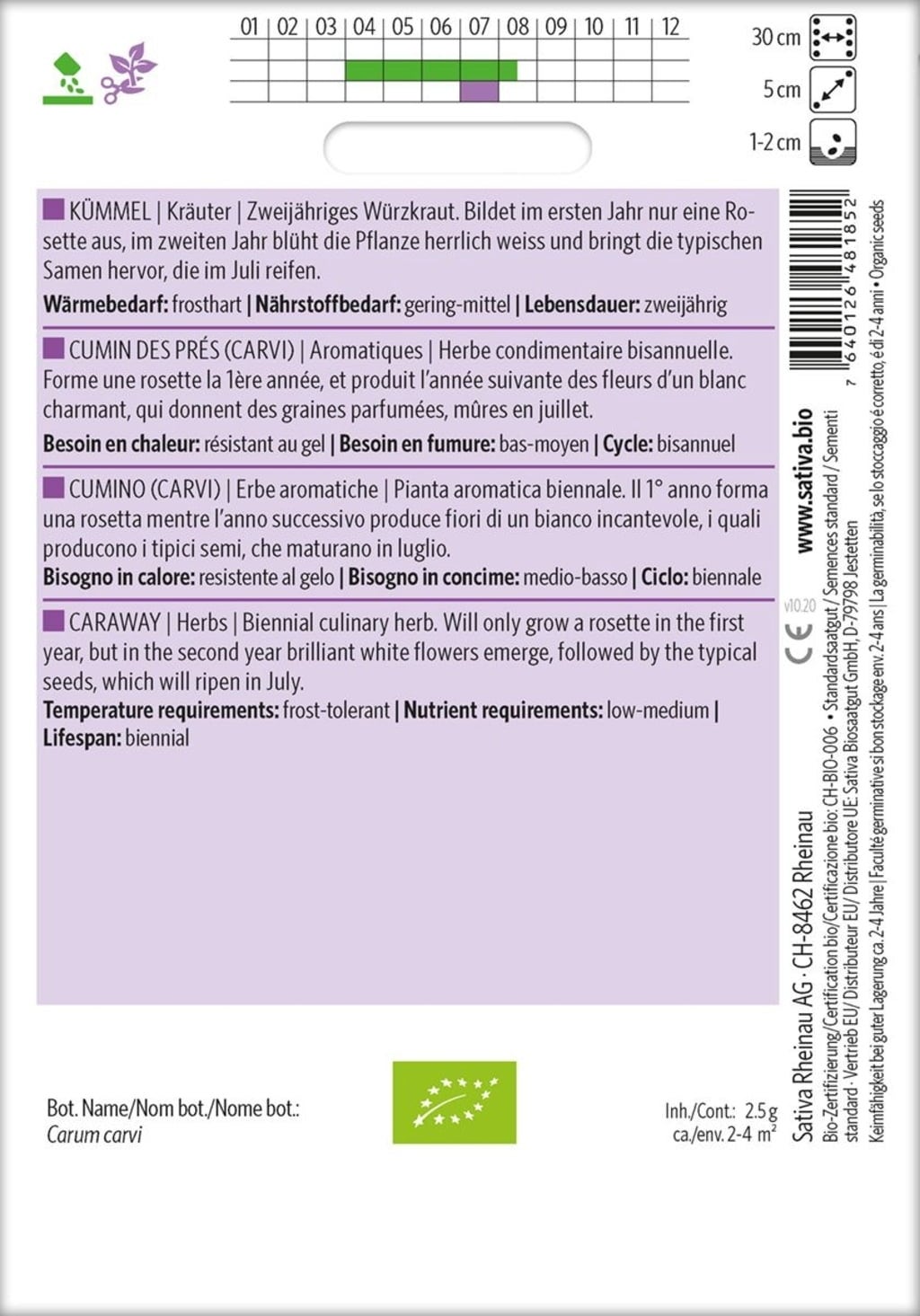 Sativa Bio zelišče 