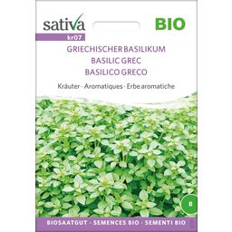 Sativa Organic Greek Basil - 1 Pkg