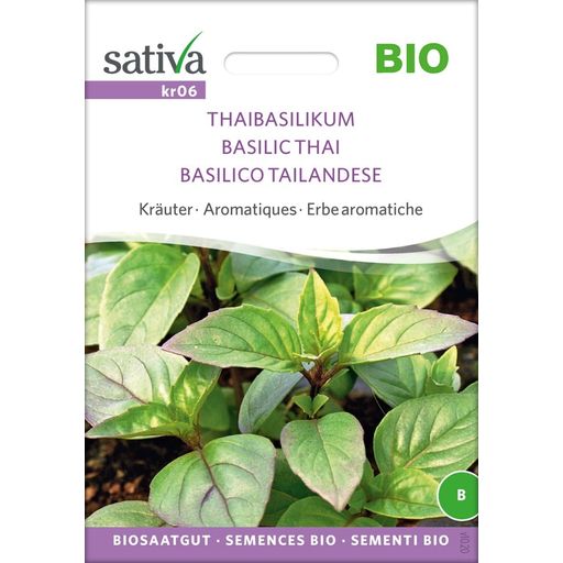 Sativa Organic Thai Basil - 1 Pkg
