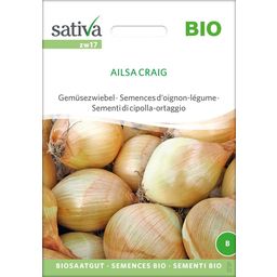 Sativa Bio semena čebule "Ailsa Craig"