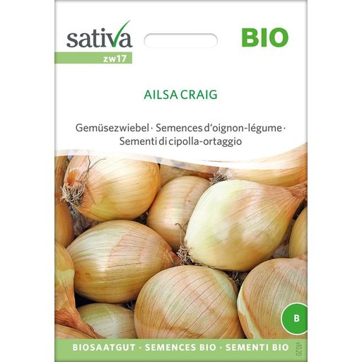 Sativa Bio Gemüsezwiebelsamen 