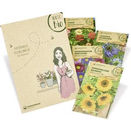 Samen Maier "Bibi Balkonessa" Organic Flower Set
